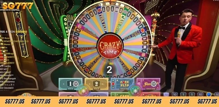 payout at crazy time sg777